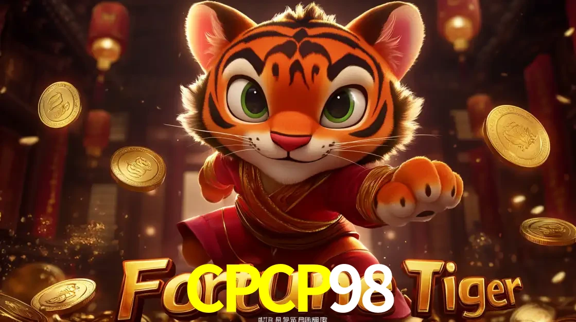 O carismático mascote do jogo de slot Fortune Tiger, um tigre fofo em pose de artes marciais, pronto para trazer sorte e multiplicadores de ganhos no cassino online CPCP98.
